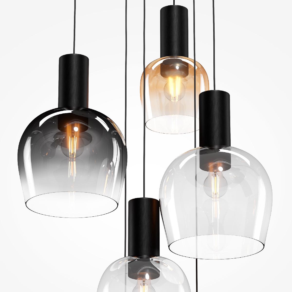 каскадная люстра maytoni smart casual mod414pl-06b