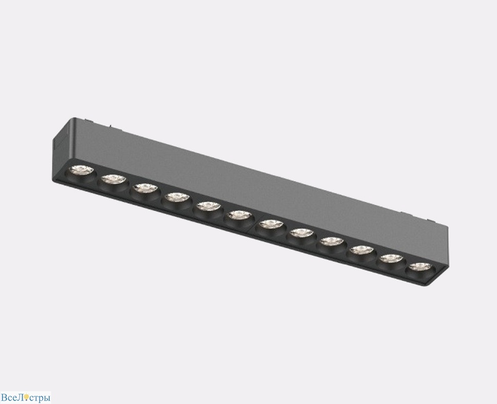 трековый магнитный светильник italline kreator it09-9010 black 3000k