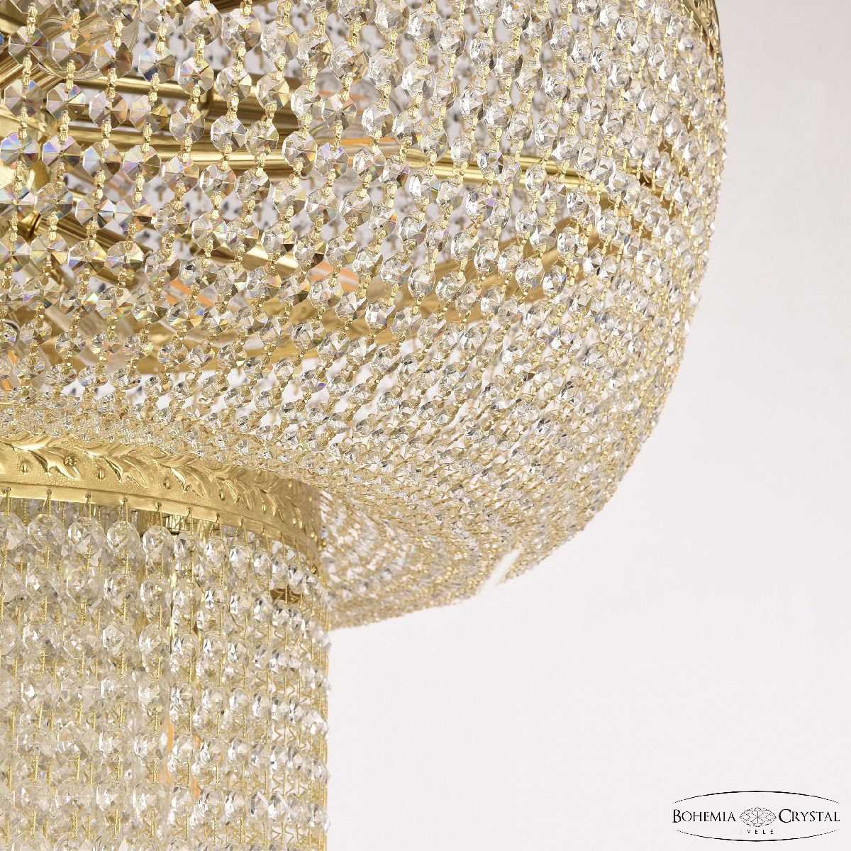 каскадная люстра bohemia ivele crystal 83221/80iv-250 g