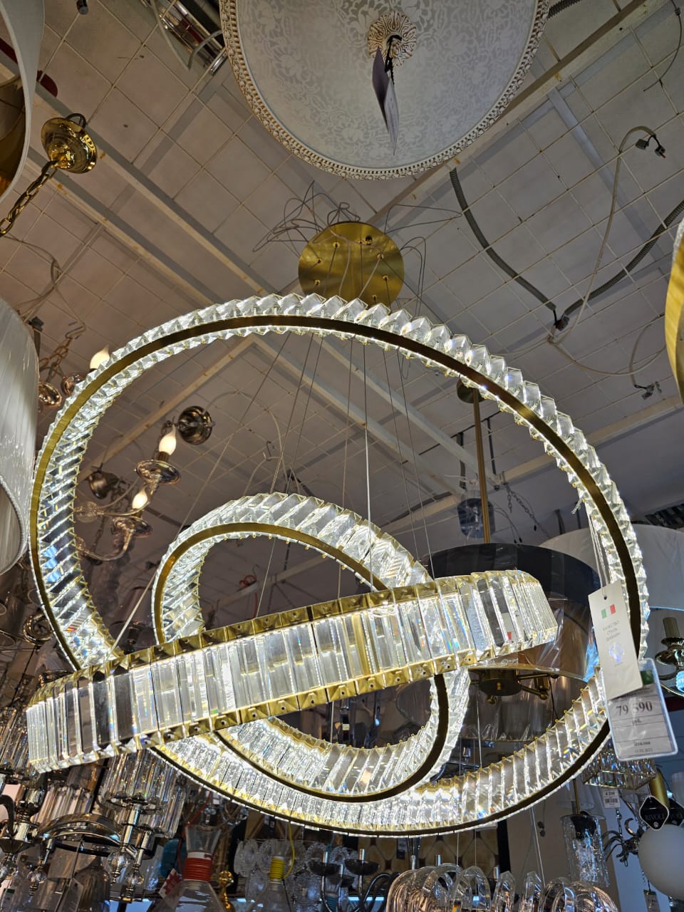 подвесной светодиодный светильник st luce tivoli sl1622.303.03