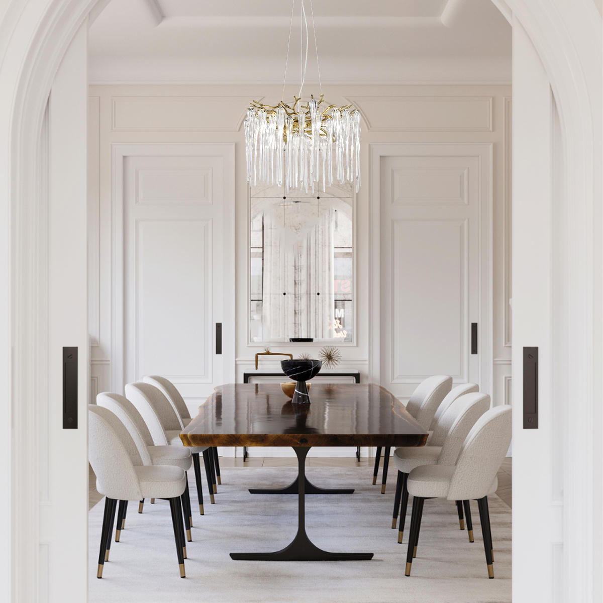 подвесная люстра loft it waterfall 10350/460 ab