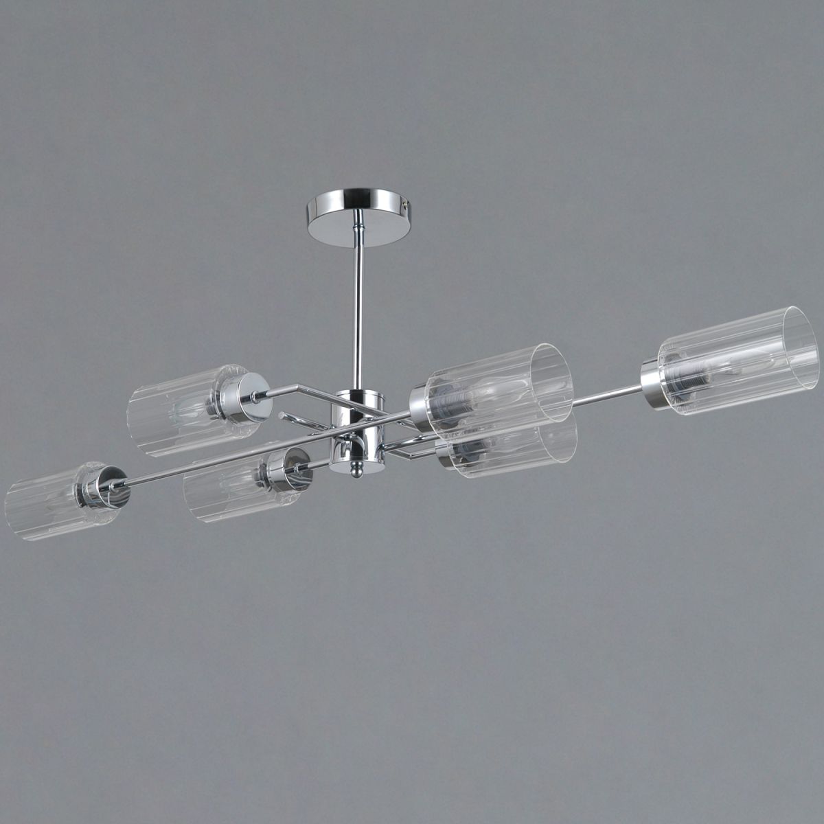 люстра на штанге illumico il0734-6asq-25 cr naples