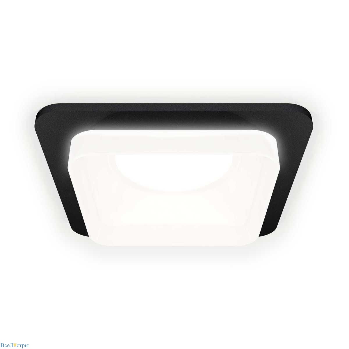комплект встраиваемого светильника ambrella light techno spot xc (c7902, n7755) xc7902013