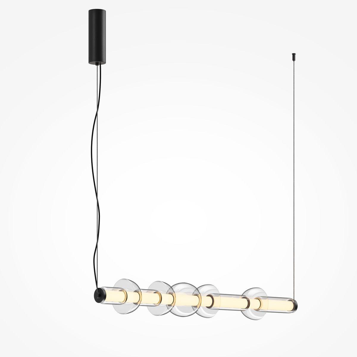 подвесной светодиодный светильник maytoni cosmo mod210pl-l39b3k