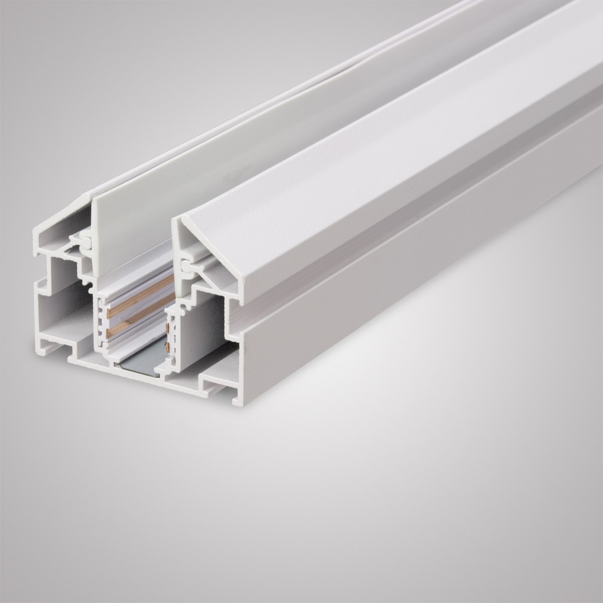 шинопровод с закладным профилем am group magnet am537 3m wh