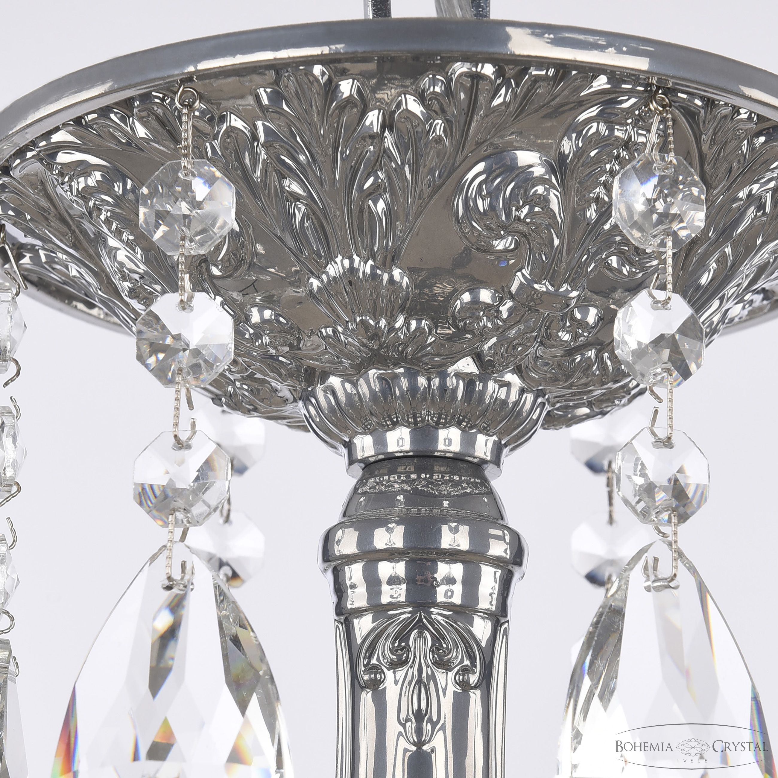 подвесная люстра bohemia ivele crystal al78101/6/210 a cg
