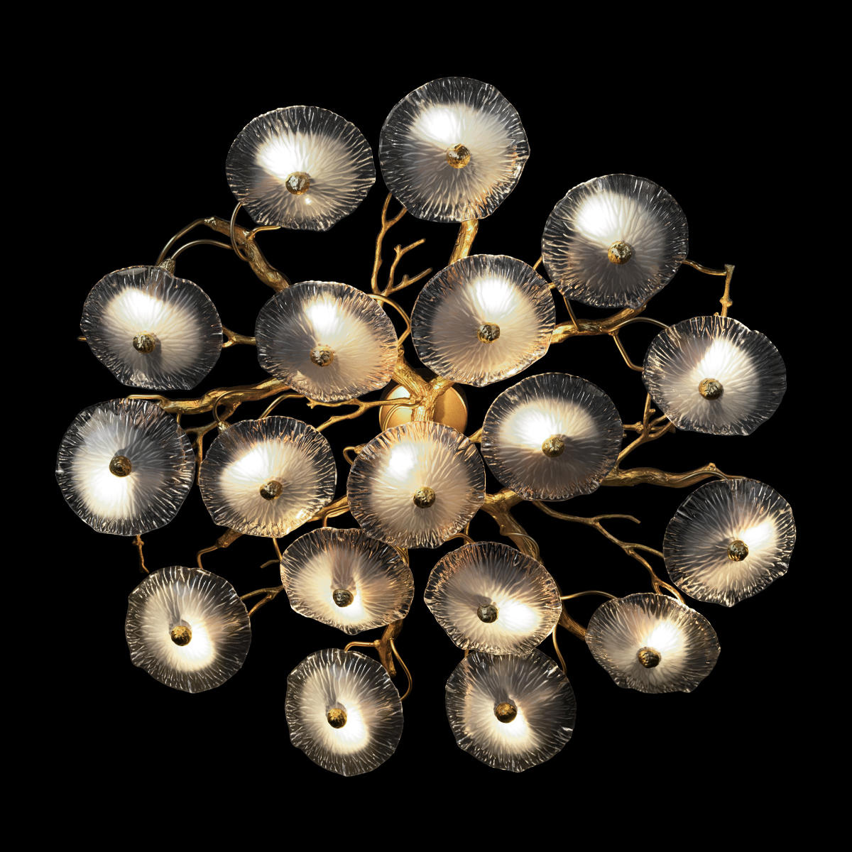 потолочная люстра loft it bloom 10352/1000c ab