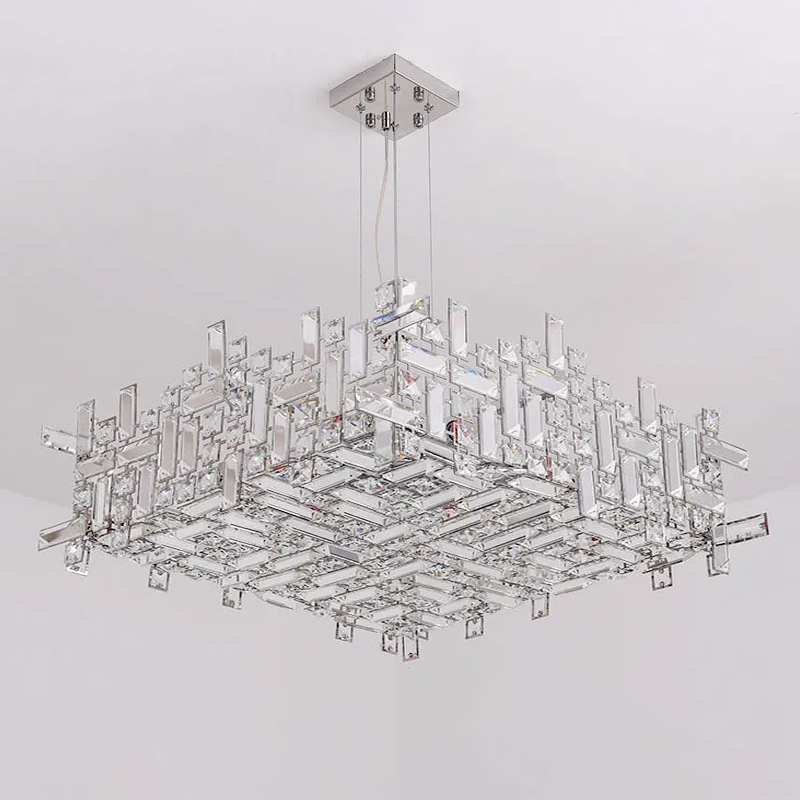 подвесная люстра delight collection p7838-w80 chrome