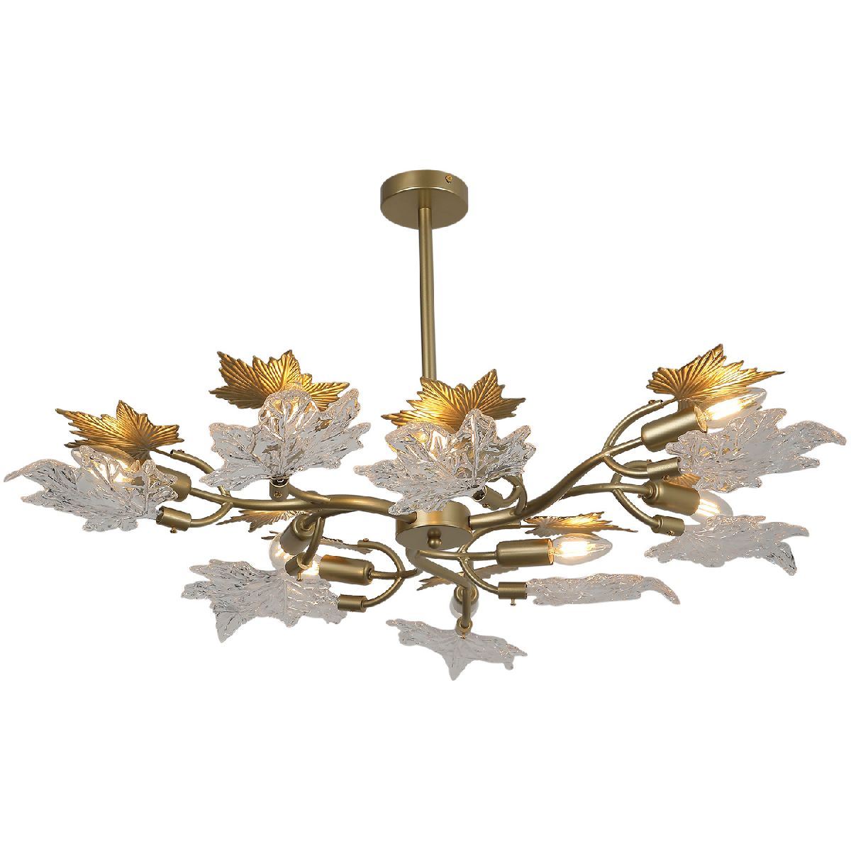 люстра на штанге illumico il0509-9p-79 cpg autumn