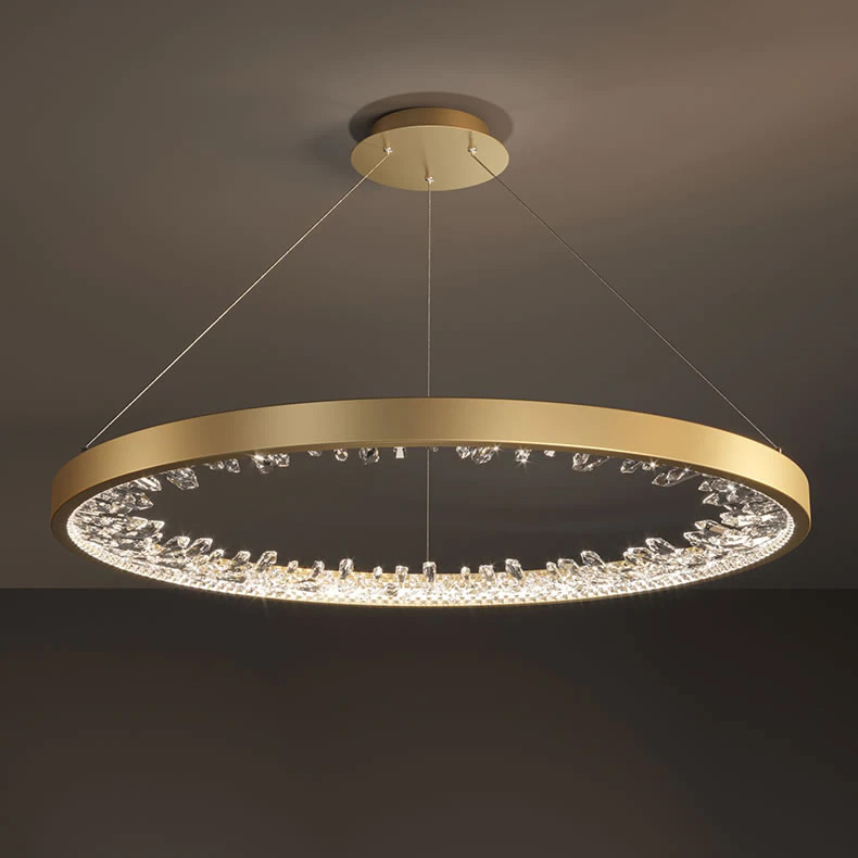 подвесная люстра delight collection xd-80 gold