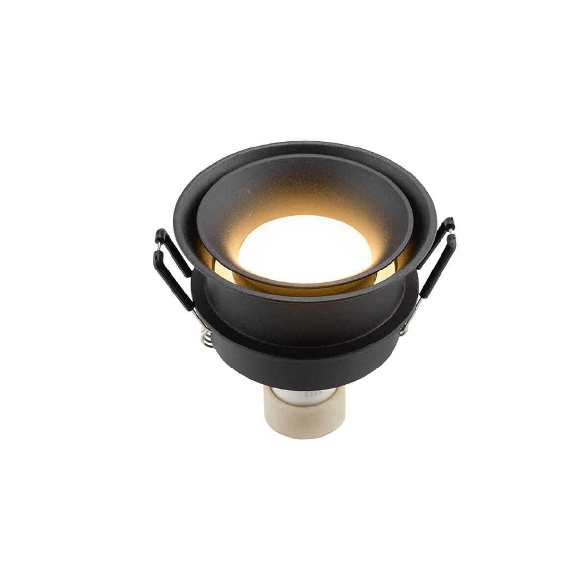 встраиваемый светильник denkirs dk2403-bk