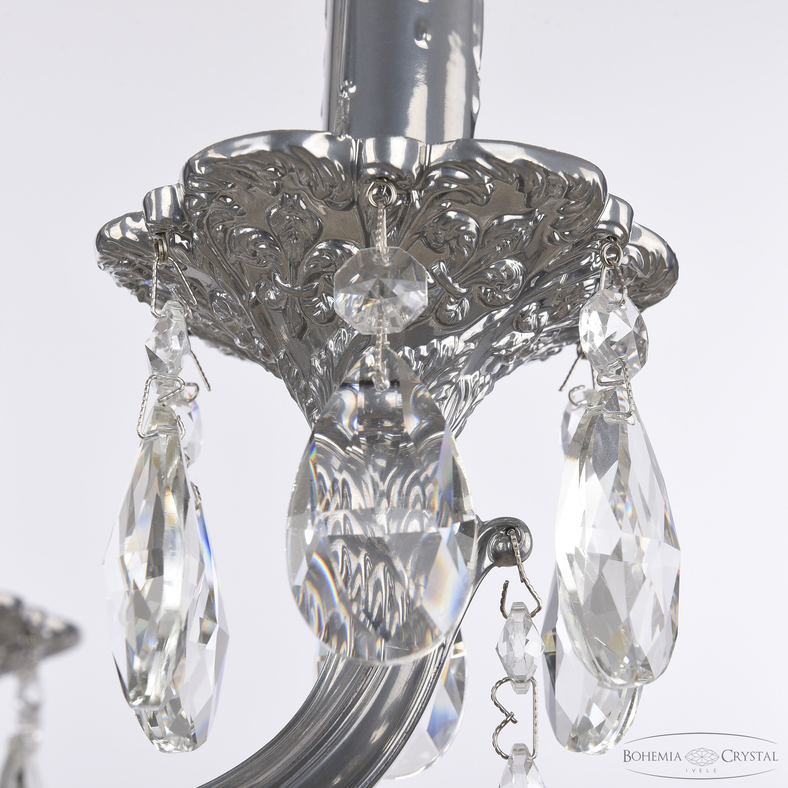 подвесная люстра bohemia ivele crystal al78101/6/210 a cg