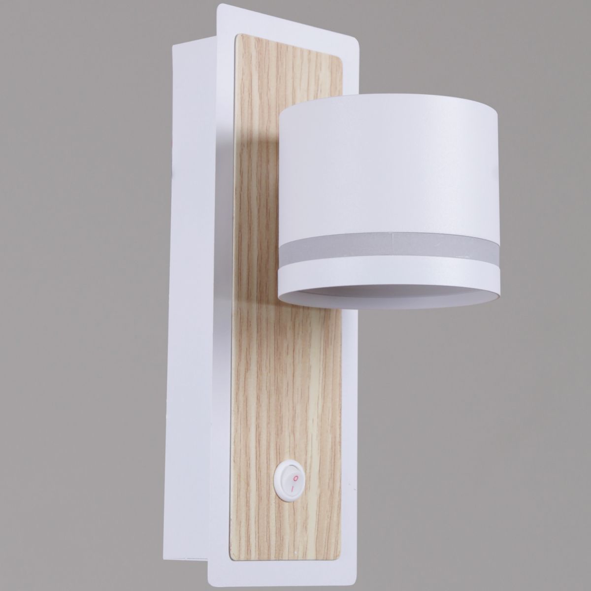 настенный светильник reluce 22540-0.2-01 wh+wood