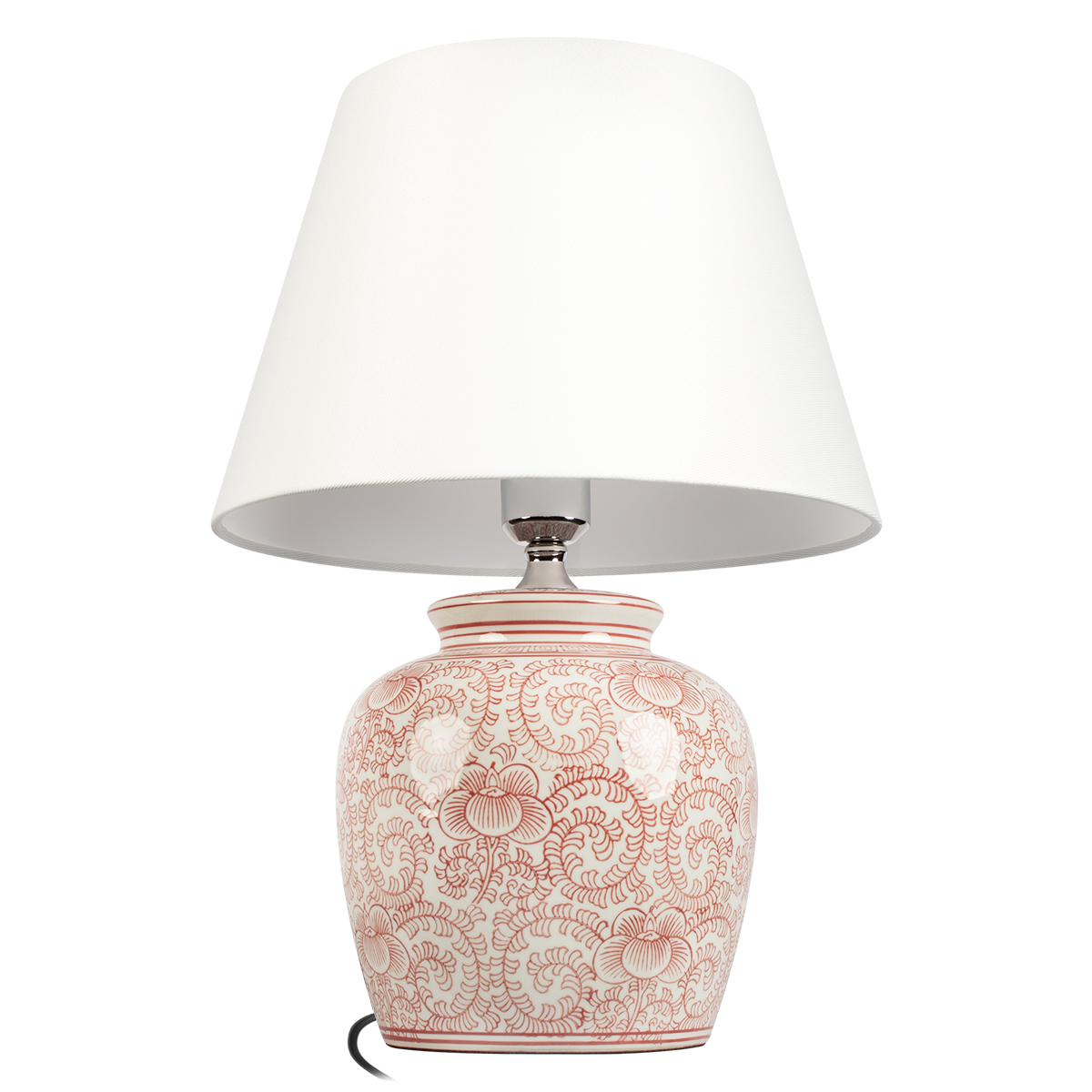 настольная лампа loft it orchid 10491t red