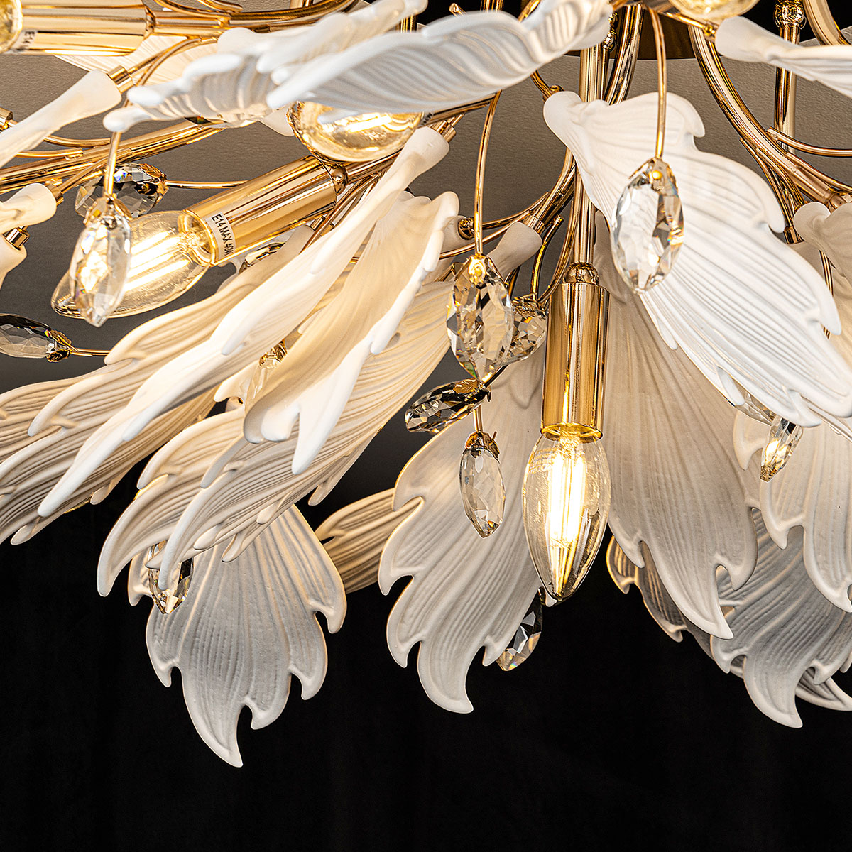 потолочная люстра modelux ml.6869.850 gd