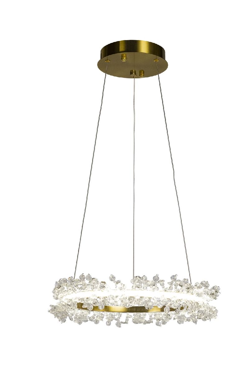 подвесной светильник am group am455 l400 polished gold