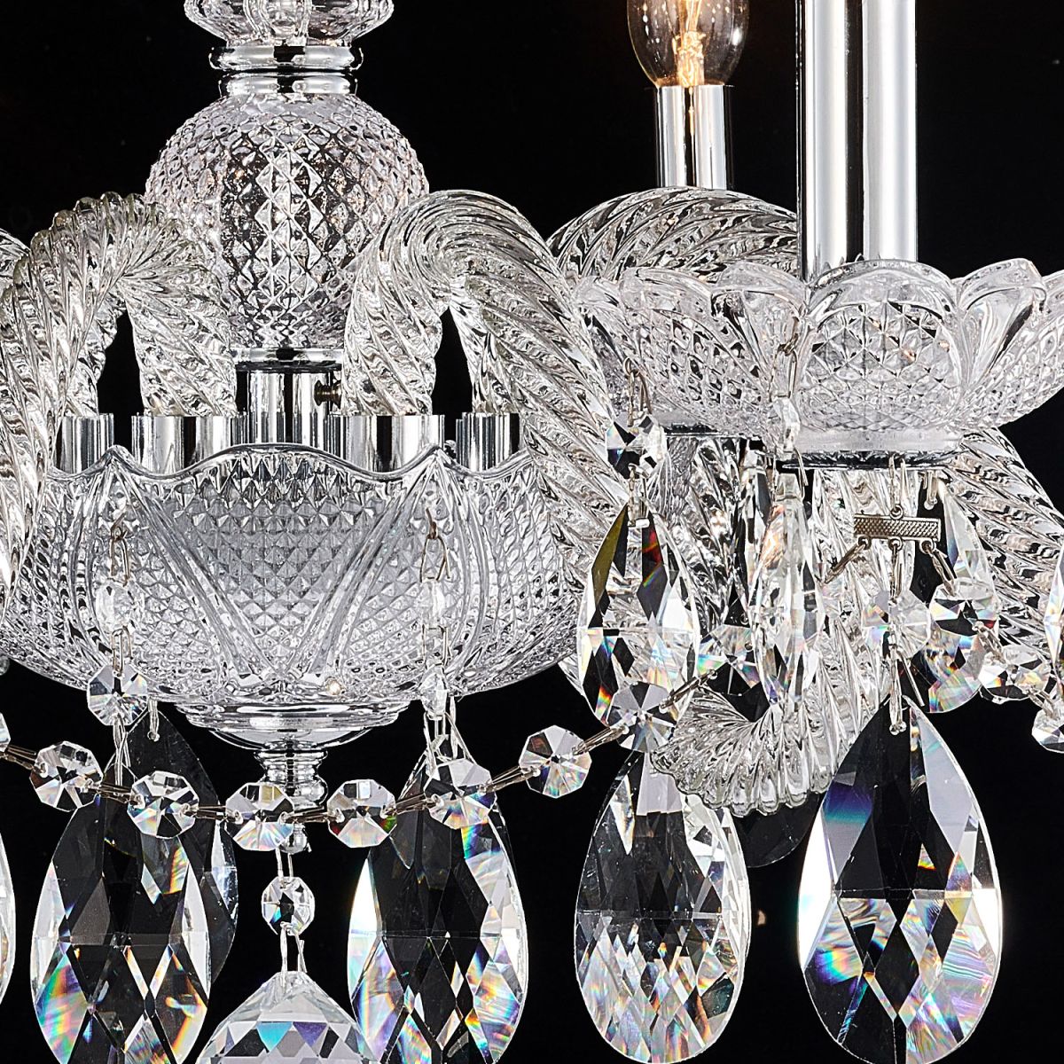 подвесная люстра illumico il2065-8pbc-25 elite