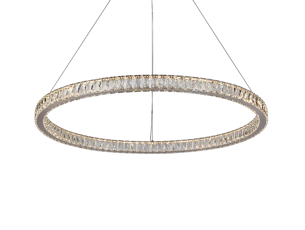 подвесная люстра newport 8580/100 c chrome м0071286