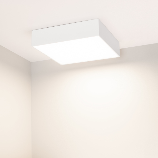 накладной светильник arlight sp-quadro-s250x250-25w warm3000 034787