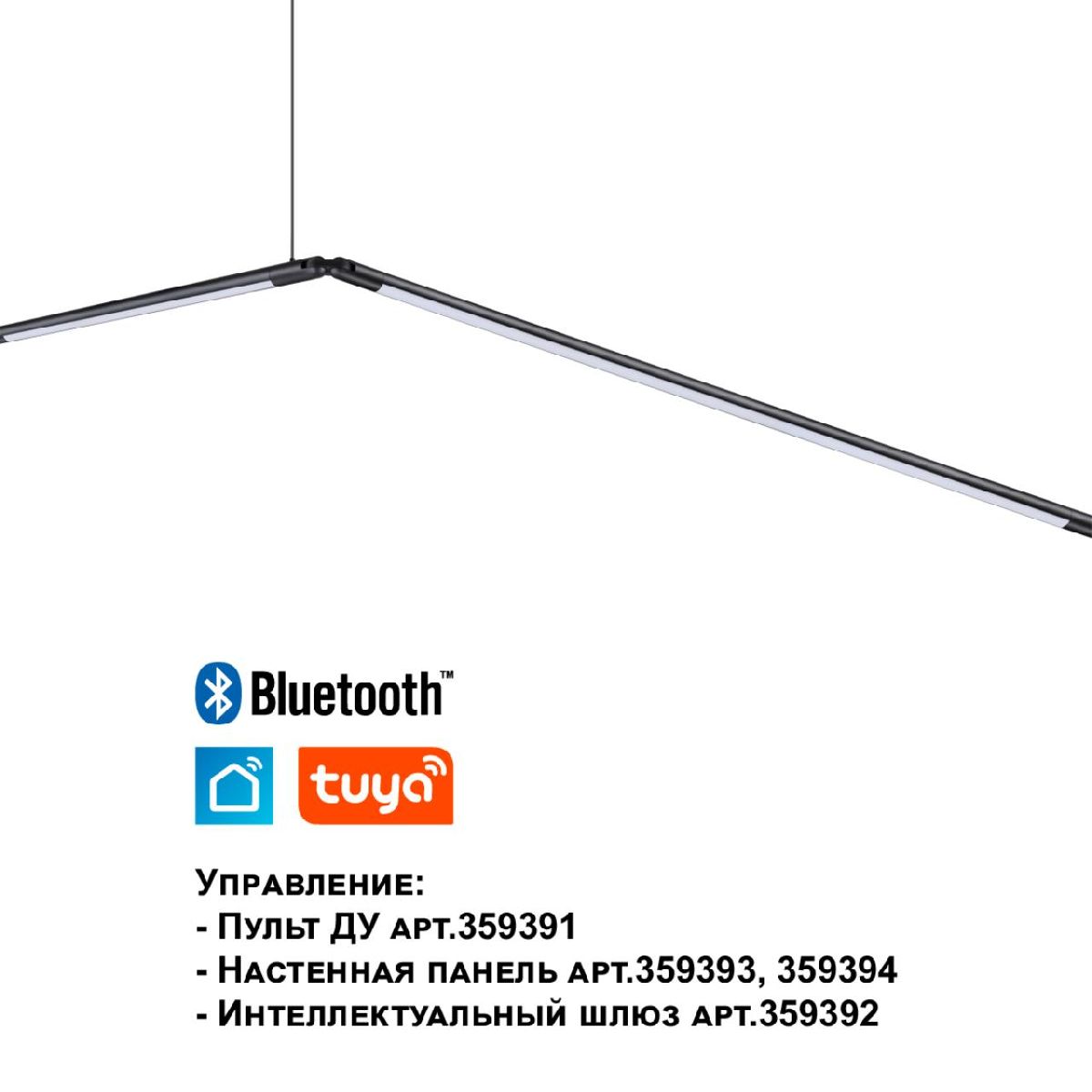 модульный светодиодный светильник novotech konst glat 359372