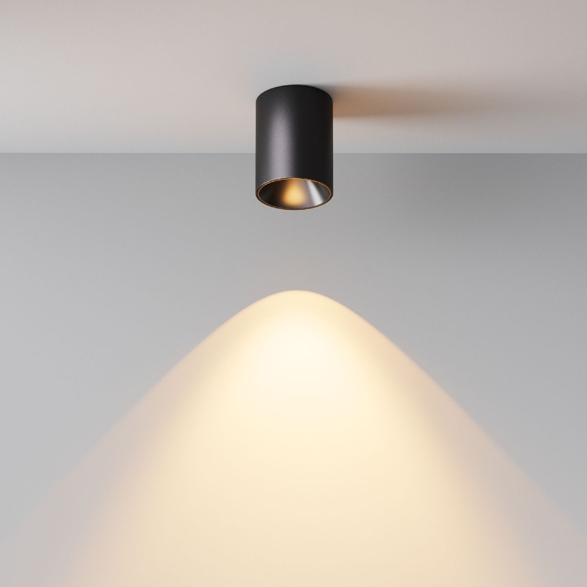накладной светильник maytoni alfa led c064cl-8w2.7k-rd-b