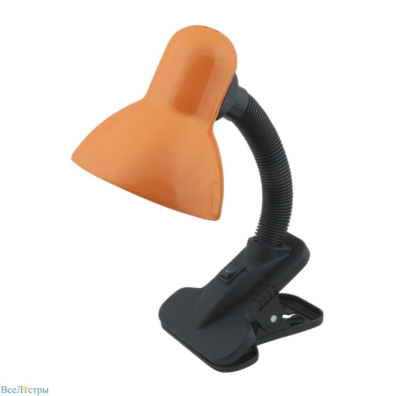 настольная лампа (02463) uniel tli-206 orange e27