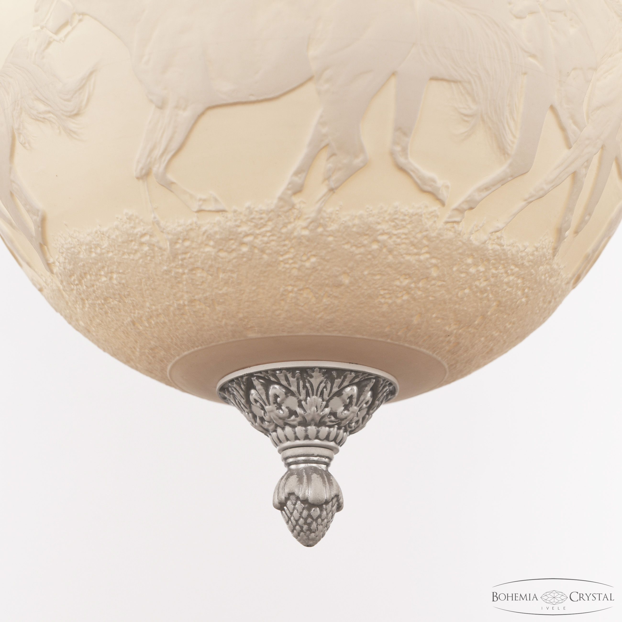 подвесной светильник bohemia ivele crystal al7003p/25 wmn horse