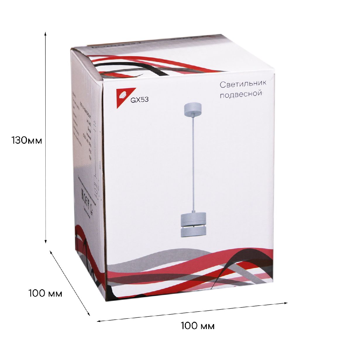 подвесной светильник reluce 53017-0.9-001mn gx53 wt