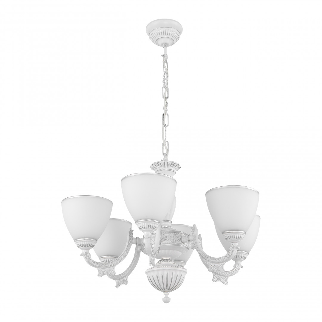 подвесная люстра arte milano 342837/6 wt+sl