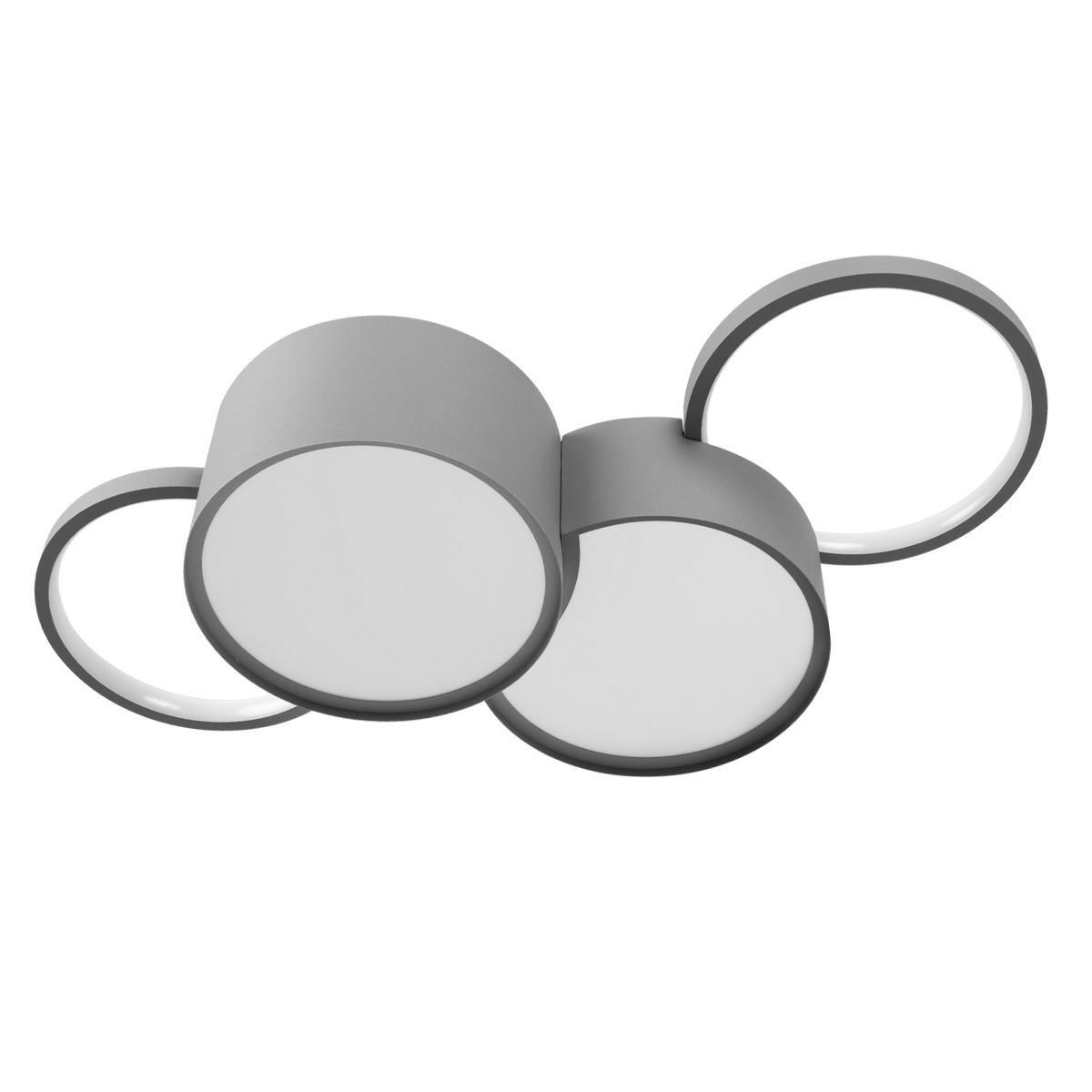потолочный светодиодный светильник loft it pin 10317/4 grey