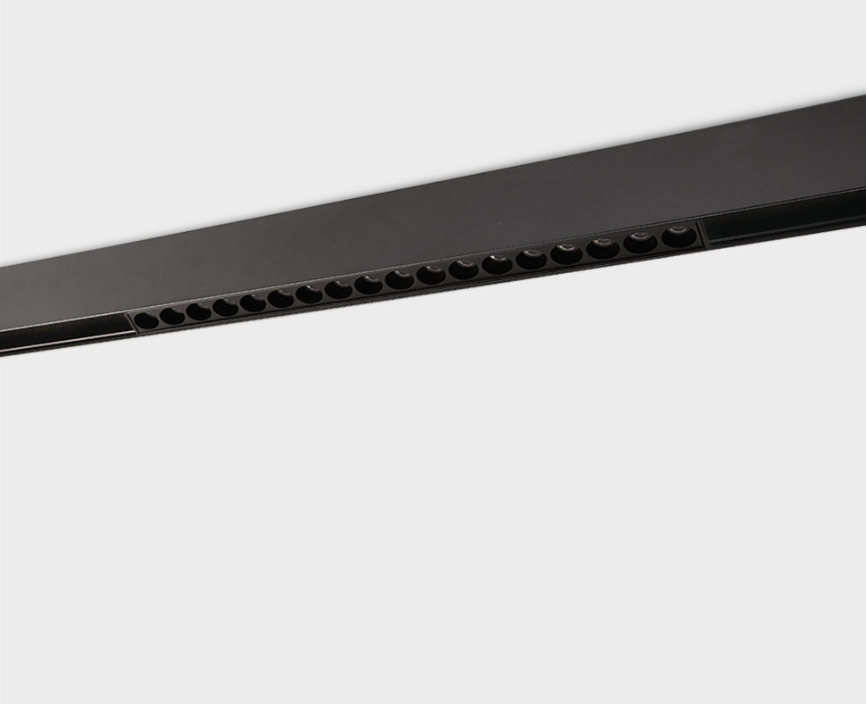 трековый магнитный светильник italline atom it012-5022 black 3000k