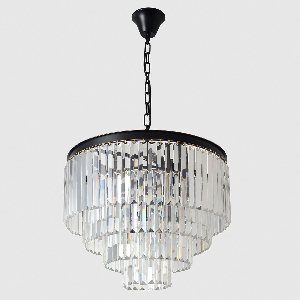 подвесная люстра crystal lux maxime sp6 black