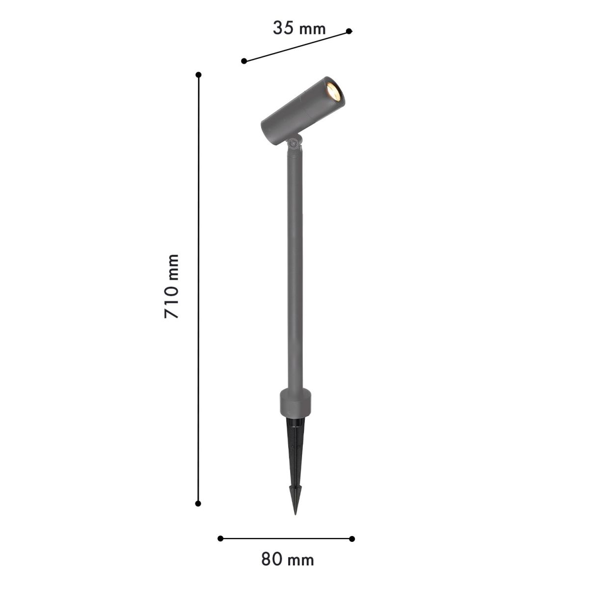 ландшафтный светильник favourite micron 4810-1t