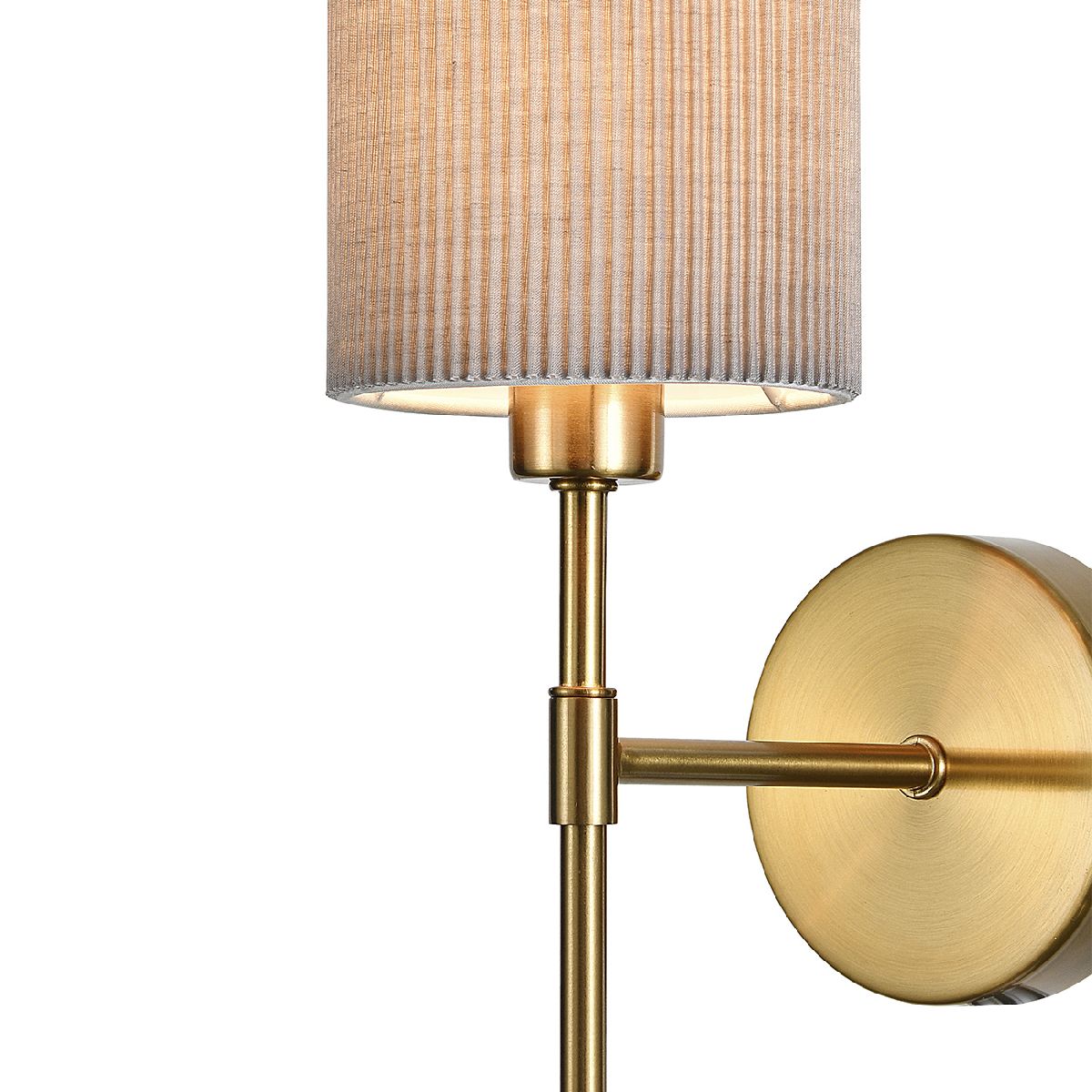 бра indigo plisse 13033/1w brass v000538
