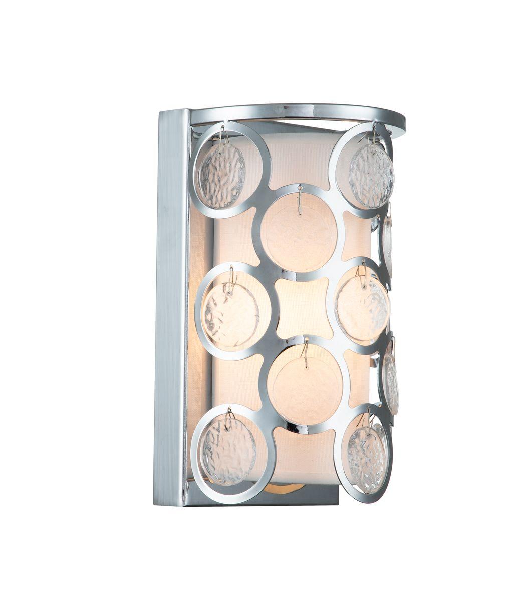 настенный светильник indigo monile 13010/1w nickel v000213