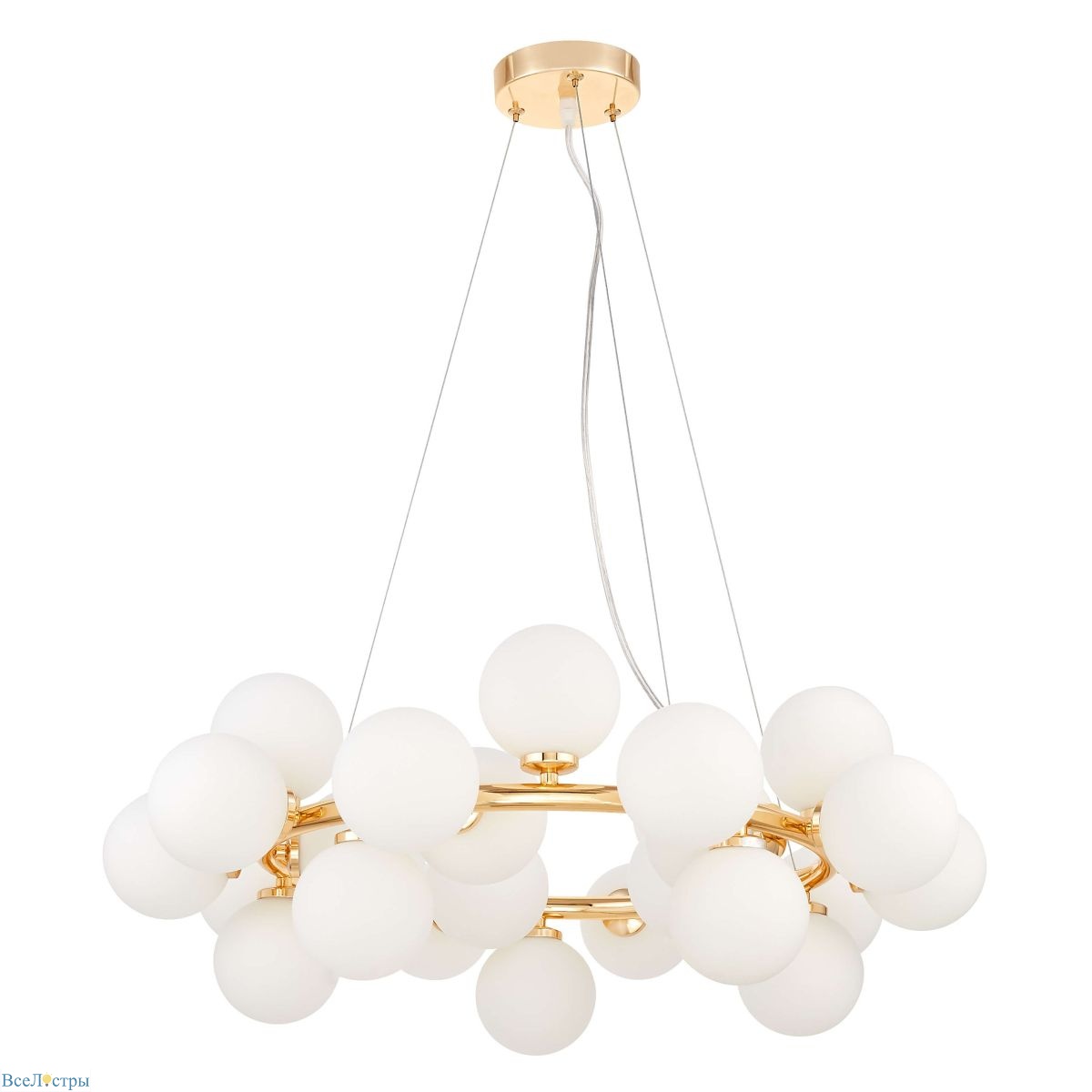 подвесная люстра lumina deco marsiada ldp 6033-25 fgd