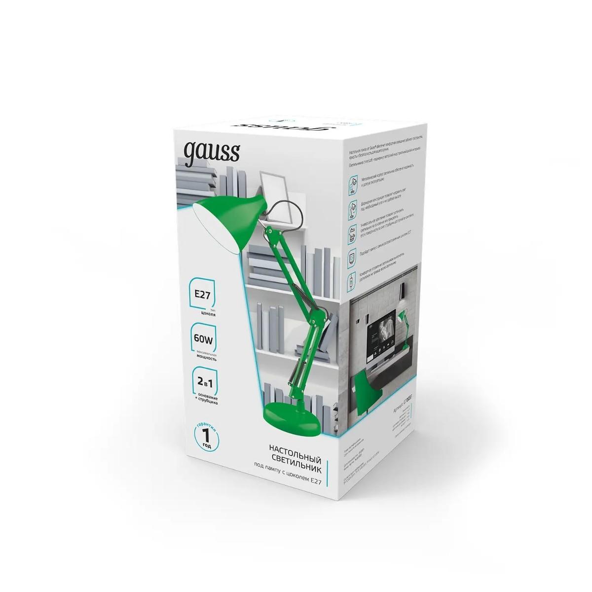 настольная лампа gauss gt0033