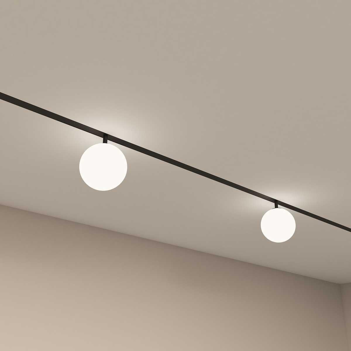трековый светодиодный светильник denkirs smart moon dk8051-bk