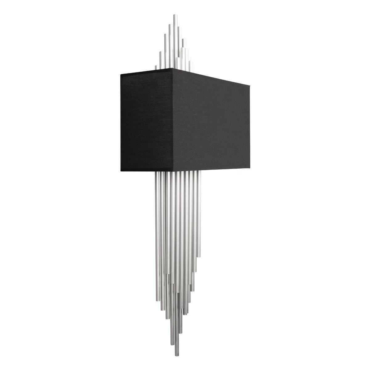 настенный светильник loft it elegio 10107 silver black