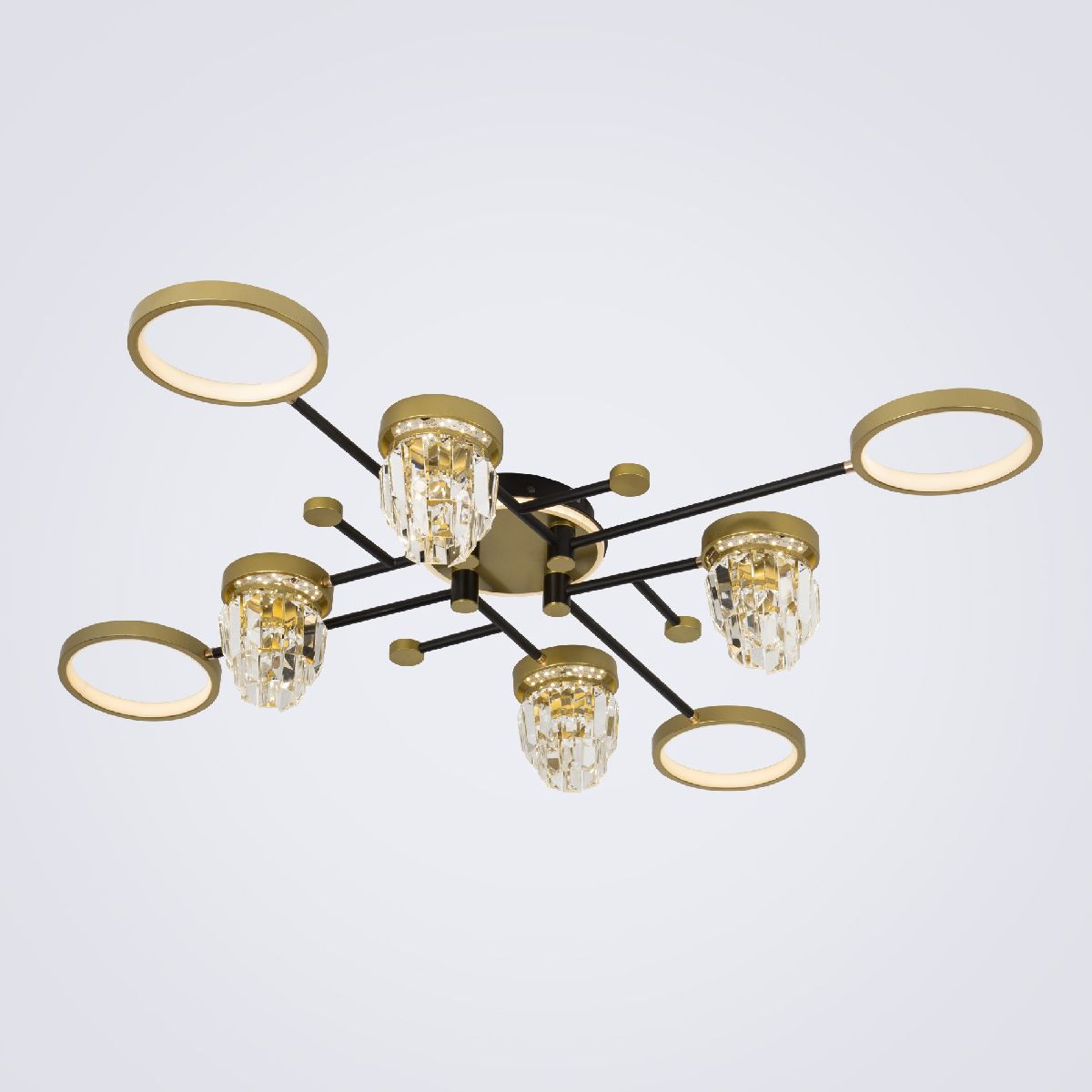 потолочная люстра led4u l3101-4