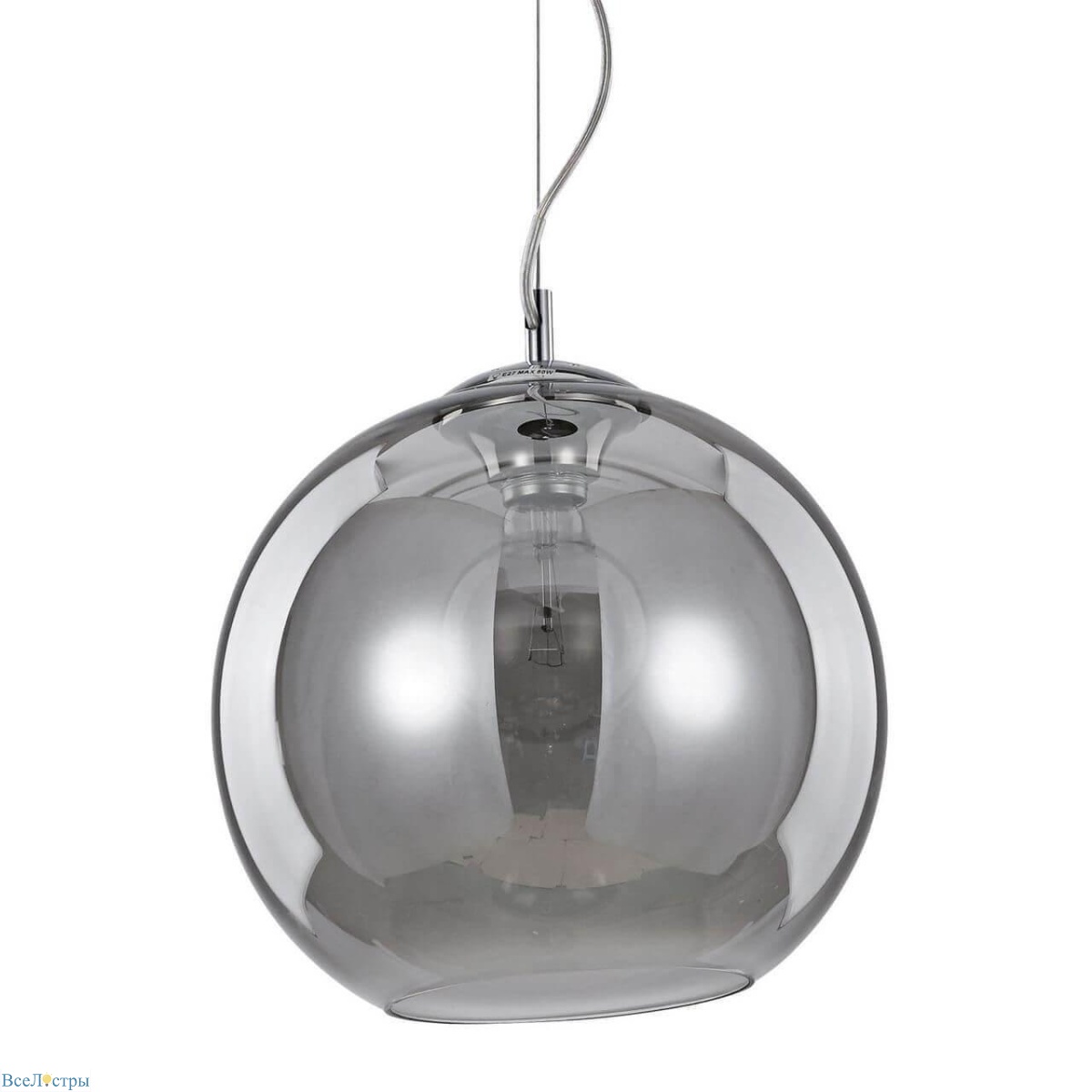 подвесной светильник ideal lux nemo sp1 d30 fume 094236