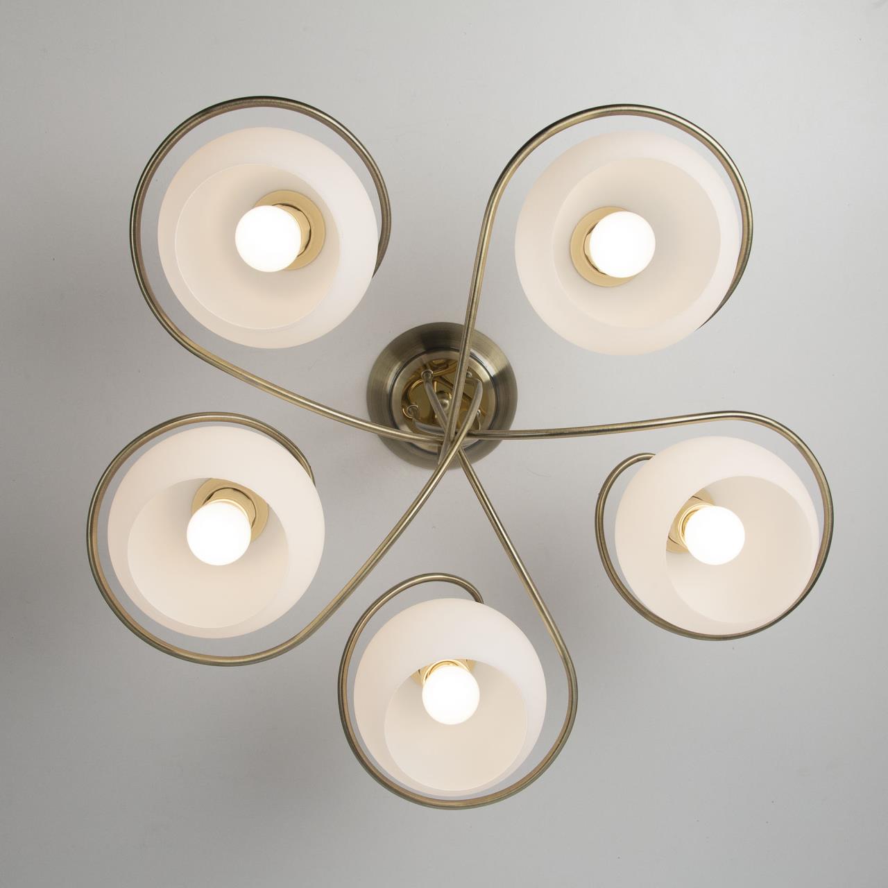 потолочная люстра citilux лайма cl155153