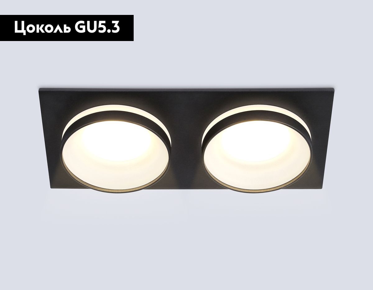 встраиваемый светильник ambrella light techno spot acrylic tech tn30712