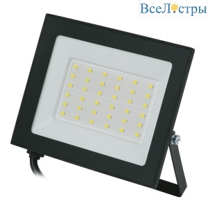 ULF-Q519 50W/6500K IP65 220-240V BLACK