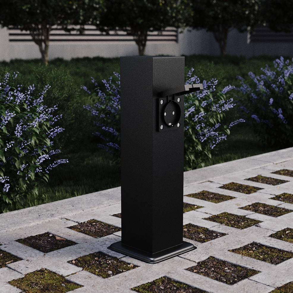 уличная розетка st luce socket sl9012.405.00