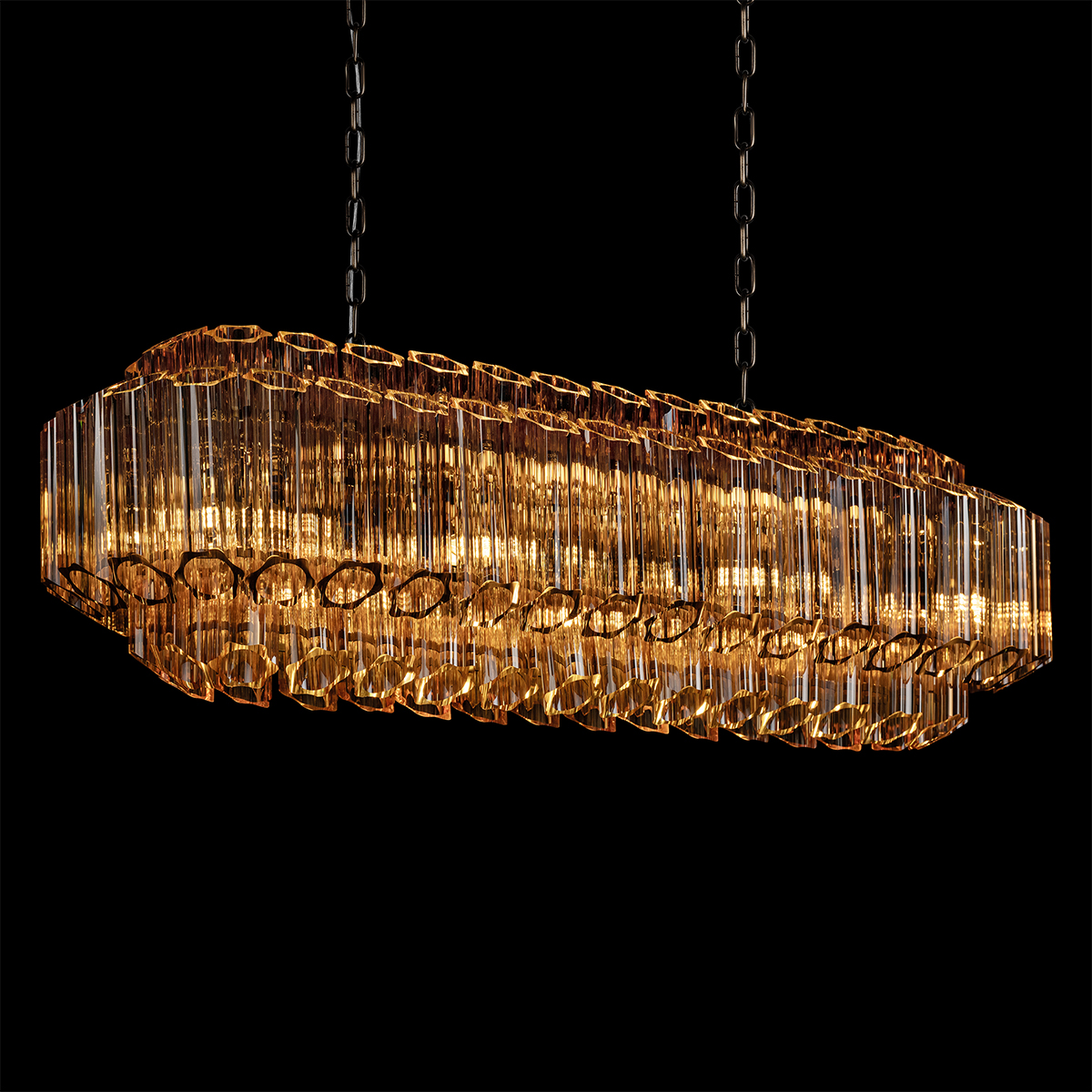 подвесная люстра loft it celebration 10579/1000r amber