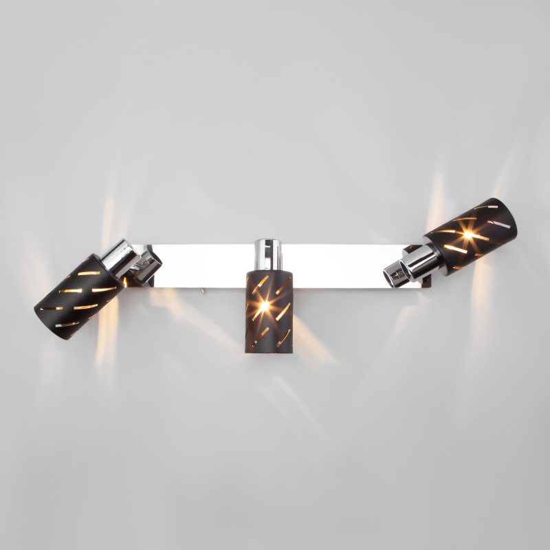 бра eurosvet 20090/3 черный/хром