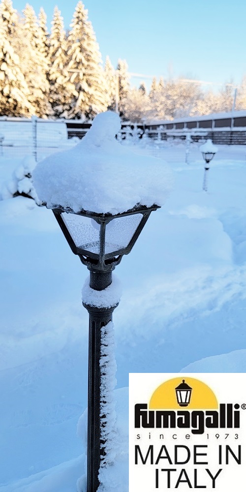 уличный светильник на столб fumagalli cefa u23.000.000.bxe27