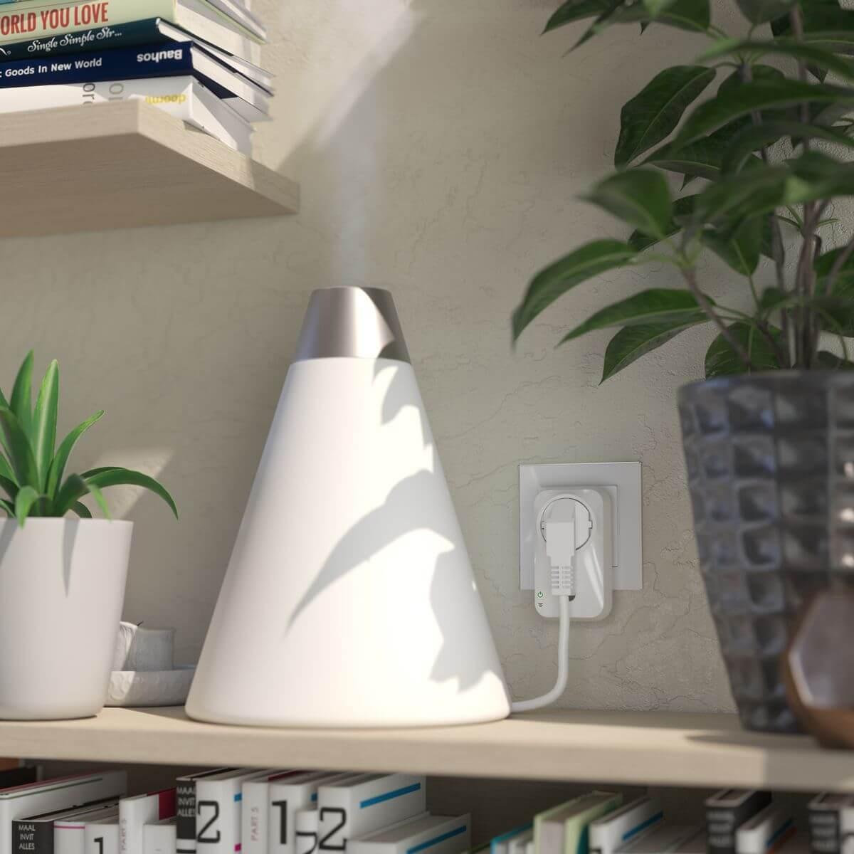 умная розетка wi-fi elektrostandard 76100/00 белая a054335