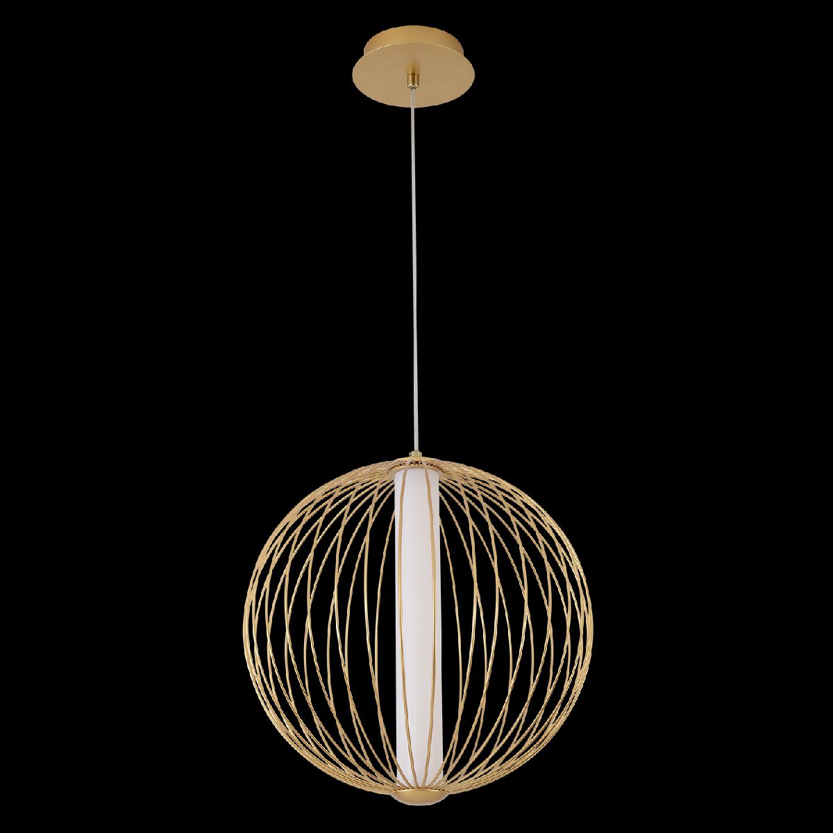 подвесной светильник crystal lux sync sp18w led gold